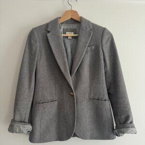 J.Crew Factory Grey Schoolboy Blazer